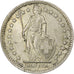 Suiza, 2 Francs, 1958, Bern, Plata, SC, KM:21