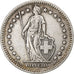 Switzerland, 2 Francs, 1944, Bern, Silver, EF(40-45), KM:21