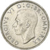 Gran Bretaña, 2 Shillings, 1943, British Royal Mint, Plata, EBC