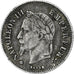 France, Napoléon III, 20 Centimes, 1866, Strasbourg, Argent, TTB, Gadoury:308