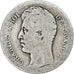 França, 1/2 Franc, Charles X, 1829, Paris, Prata, F(12-15), Gadoury:402