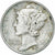 Estados Unidos da América, Dime, Mercury Dime, 1941, U.S. Mint, Prata