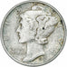 Estados Unidos da América, Dime, Mercury Dime, 1941, U.S. Mint, Prata