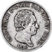 États italiens, SARDINIA, Carlo Felice, 5 Lire, 1830, Genoa, Argent, TB