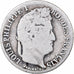 France, 1/2 Franc, Louis-Philippe, 1842, Rouen, Argent, B+, KM:741.2