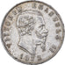 Italia, Vittorio Emanuele II, 5 Lire, 1872, Milan, Plata, MBC, KM:8.3