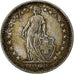 Switzerland, 2 Francs, 1886, Bern, Silver, VF(30-35), KM:21