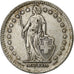 Switzerland, 2 Francs, 1944, Bern, Silver, EF(40-45), KM:21