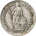 Switzerland, 1/2 Franc, 1944, Bern, Silver, VF(30-35), KM:23