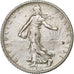 Francia, Franc, Semeuse, 1917, Paris, Plata, EBC, KM:844.1