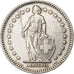 Switzerland, 2 Francs, 1922, Bern, Silver, EF(40-45), KM:21