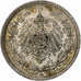 GERMANY - EMPIRE, 1/2 Mark, 1913, Berlin, Silver, EF(40-45), KM:17