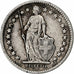 Switzerland, 1/2 Franc, 1899, Bern, Silver, VF(30-35), KM:23