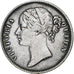 INDIA-BRITISH, Victoria, Rupee, 1840, Calcutta, Silver, EF(40-45), KM:458.2