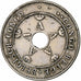 Belgisch-Kongo, 10 Centimes, 1911, Heaton, Kupfer-Nickel, S+, KM:18