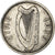 IRELAND REPUBLIC, 1/2 Crown, 1939, Silver, EF(40-45), KM:16