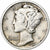 Vereinigte Staaten, Dime, Mercury Dime, 1923, U.S. Mint, Silber, SS, KM:140