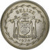 Belize, Dollar, 1974, Franklin Mint, Rame-nichel, BB+, KM:43