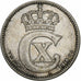 Danemark, Christian X, 25 Öre, 1916, Copenhagen, Argent, TB+, KM:815.1