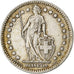 Svizzera, Franc, 1928, Bern, Argento, BB, KM:24