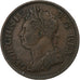 Irlande, 1/2 Penny, 1822, Cuivre, TTB, KM:150