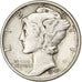 Vereinigte Staaten, Dime, Mercury Dime, 1943, U.S. Mint, Silber, SS+, KM:140