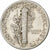 Estados Unidos, Dime, Mercury Dime, 1943, U.S. Mint, Plata, MBC+, KM:140