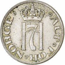 Noruega, Haakon VII, 10 Öre, 1916, Prata, EF(40-45), KM:372