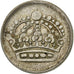 Suecia, Gustaf VI, 10 Öre, 1961, Stockholm, Plata, BC+, KM:823