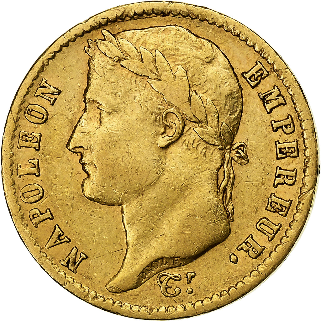 France 20 Francs Napoléon I 1811 Paris Gold EF(40-45) KM:695.1 ...