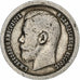 Rússia, Nicholas II, 50 Kopeks, 1896, St. Petersburg, Prata, VF(30-35), KM:58.2