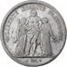 France, 5 Francs, Hercule, 1848, Lyon, Silver, VF(20-25), KM:756.3