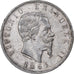 Italia, Vittorio Emanuele II, 5 Lire, 1864, Naples, Plata, BC+, KM:8.2