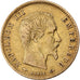 France, Napoleon III, 5 Francs, Napoléon III, 1859, Paris, Gold, EF(40-45)