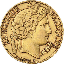 Frankreich, 20 Francs, Cérès, 1851, Paris, Gold, VZ, KM:762