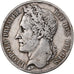 Belgium, Leopold I, 5 Francs, 5 Frank, 1834, Brussels, Silver, VF(30-35), KM:3.1