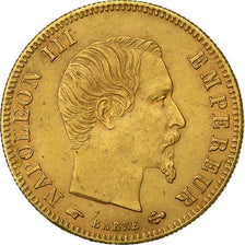 France, Napoléon III, 5 Francs, Napoléon III, 1859, Paris, Argent, SUP