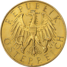 Oostenrijk, 25 Schilling, 1929, Vienna, Goud, ZF+, KM:2841