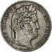 France, 5 Francs, Louis-Philippe, 1848, Bordeaux, Silver, VF(30-35), KM:749.7