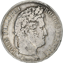 France, 5 Francs, Louis-Philippe, 1835, La Rochelle, Argent, B, KM:749.5