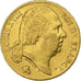 Frankreich, Louis XVIII, 20 Francs, Louis XVIII, 1819, Paris, Gold, SS, KM:712.1