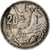 Greece, 20 Drachmai, 1960, Silver, EF(40-45), KM:73