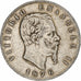 Italie, Vittorio Emanuele II, 5 Lire, 1876, Rome, Argent, TB, KM:8.4