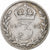 Great Britain, Victoria, 3 Pence, 1889, Silver, VF(20-25), KM:758