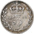 Great Britain, Victoria, 3 Pence, 1890, Silver, VF(20-25), KM:758