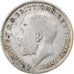 Great Britain, George V, 3 Pence, 1916, Silver, VF(20-25), KM:813