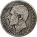 Espanha, Alfonso XII, Peseta, 1881, Madrid, Rara, Prata, VF(20-25), KM:686