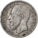 Belgique, Leopold II, Franc, 1887, Argent, TTB, KM:29.1