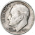 Verenigde Staten, Dime, Roosevelt, 1956, Denver, Zilver, ZF, KM:195