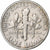 Verenigde Staten, Dime, Roosevelt, 1956, Denver, Zilver, ZF, KM:195